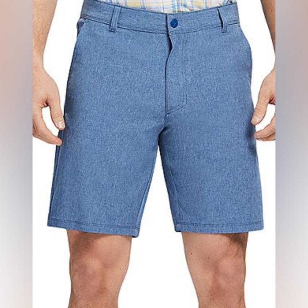 Men's Izod Saltwater Hybrid Performance Blue Casual Shorts